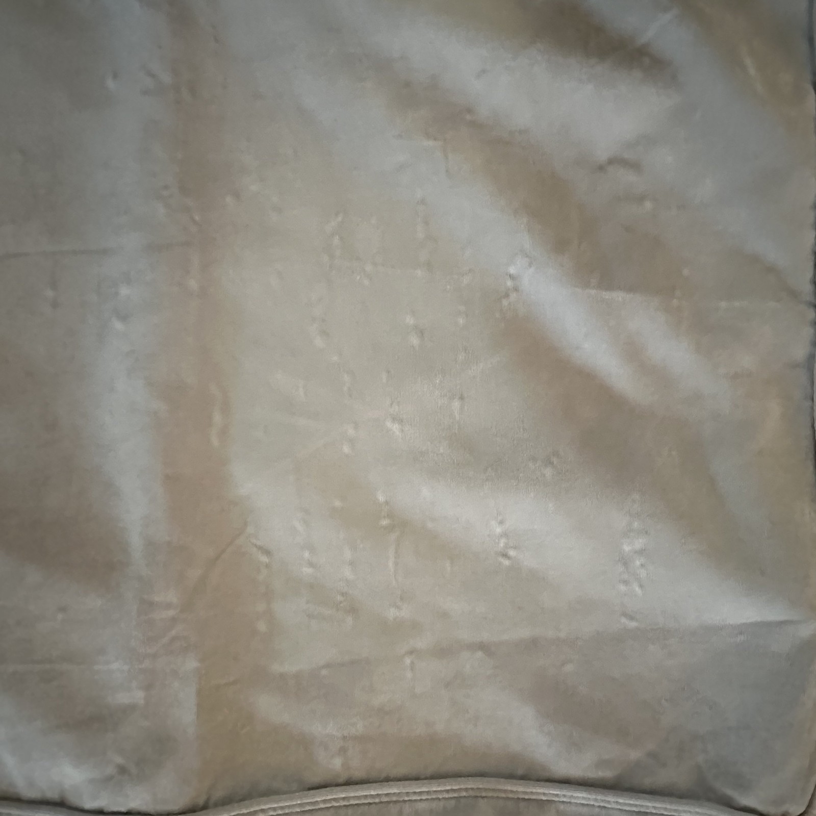 Lovesac Sactional STANDARD SEAT Cover Sky Gray Corded Velvet IMPERFECT