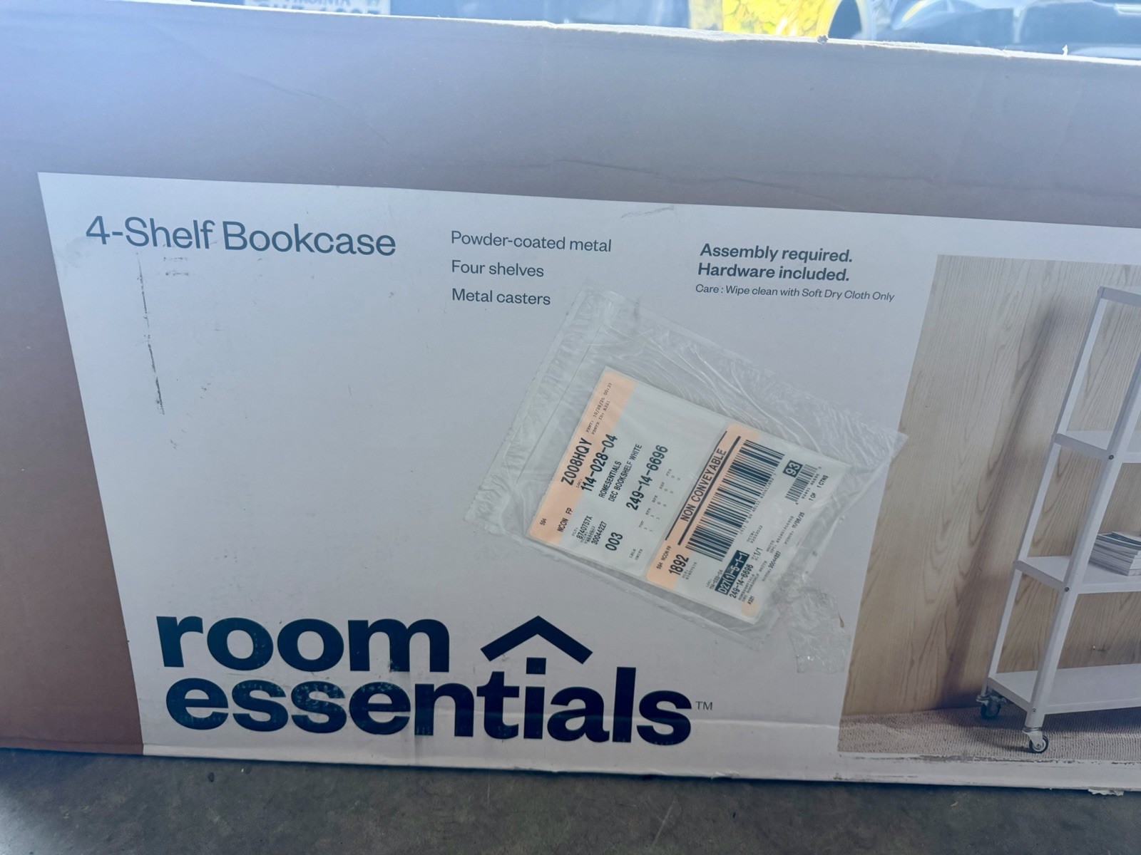 4 Shelf Bookcase Room Essentials