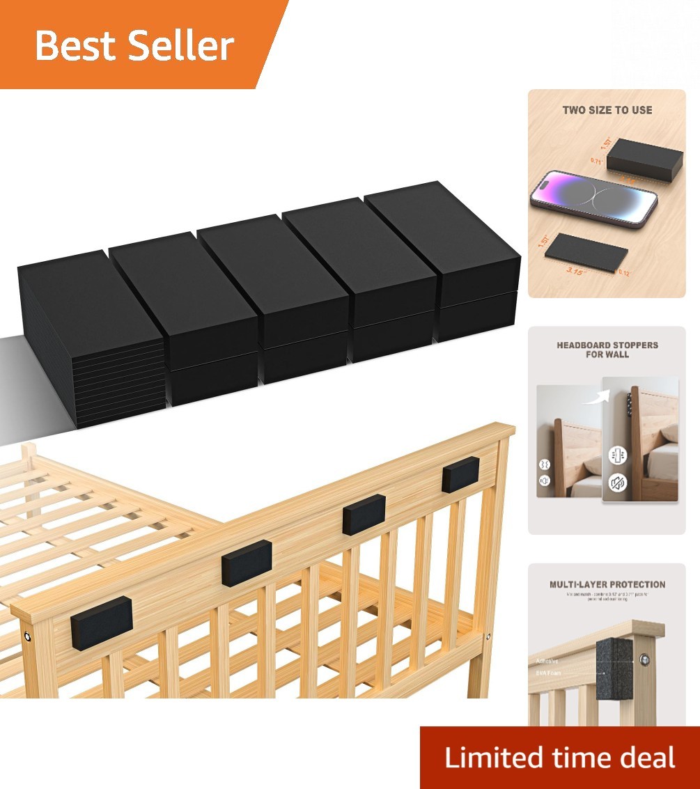 Invisibly Elegant 20PC EVA Wall Protectors – Reliable Furniture Safety Bumpers