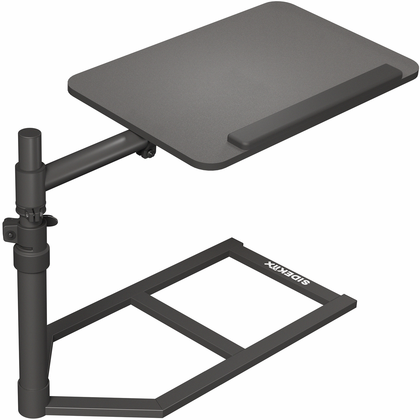 Sidekiix Overbed Table with Under Mattress Support, Adjustable Tray