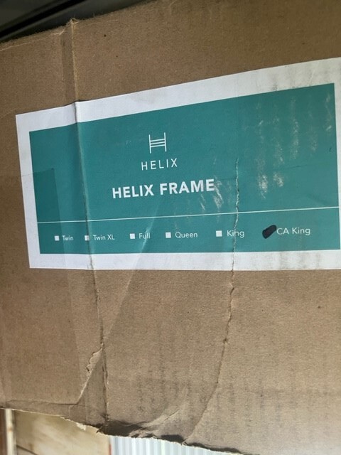 helix bed frame