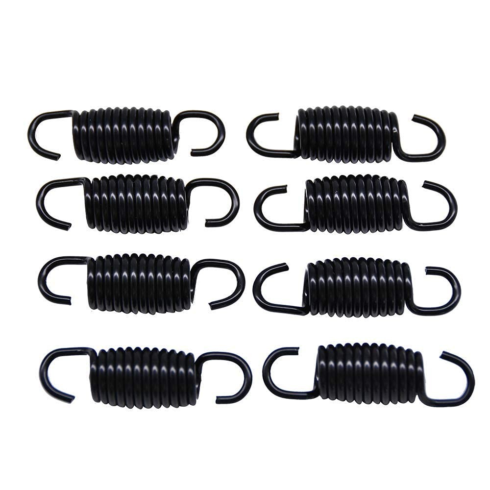 1-3/4In (Pack of 8) Furniture Springs for Recliner Sofa Bed Black [12Turn]