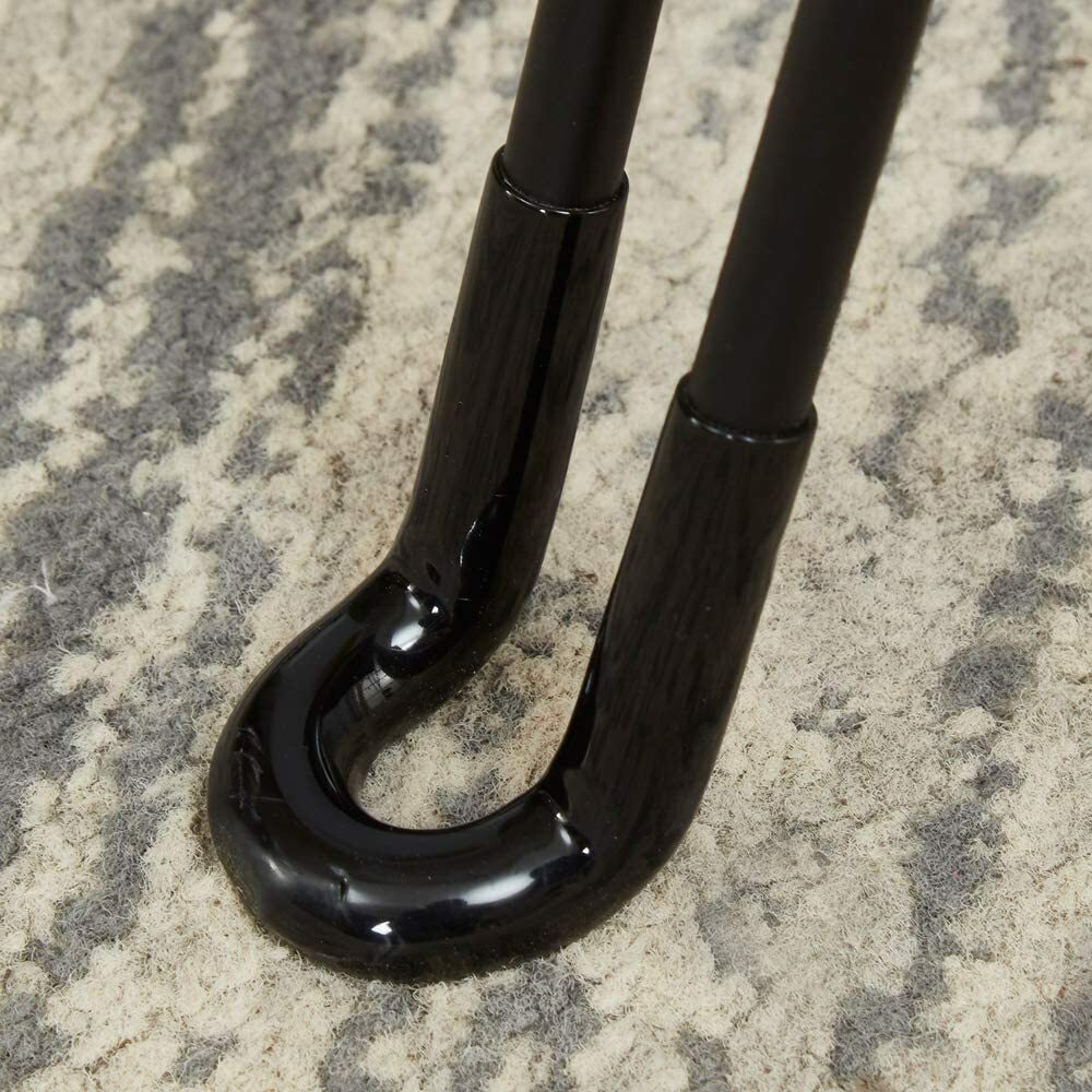 28in Height Foldable Hairpin Table Legs (Set of 4) Folding Table Legs 3/8″ Black