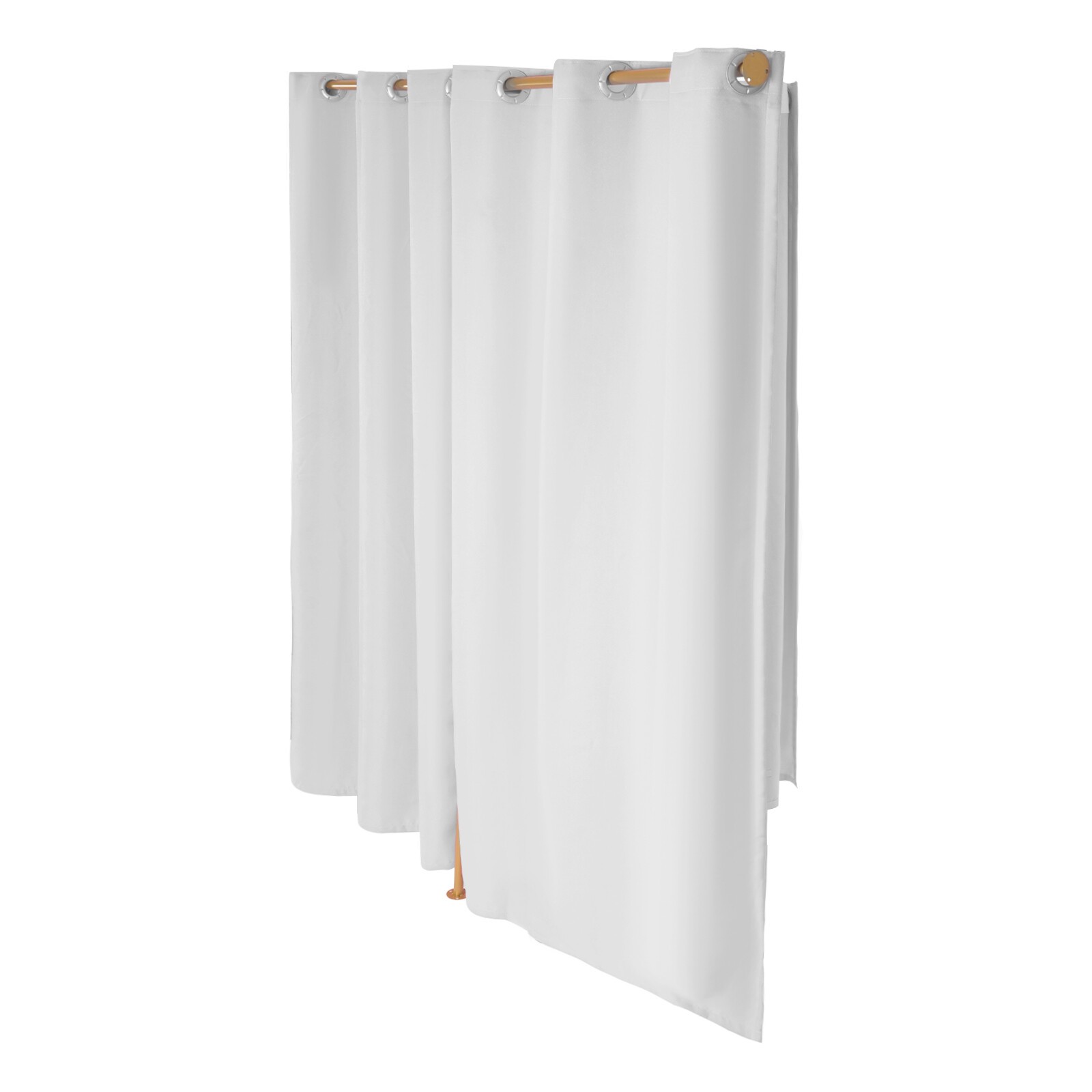 Gray Clothes Store Corner Changing Room F-shaped Double Fitting Room 2m* 1m* 2m~
