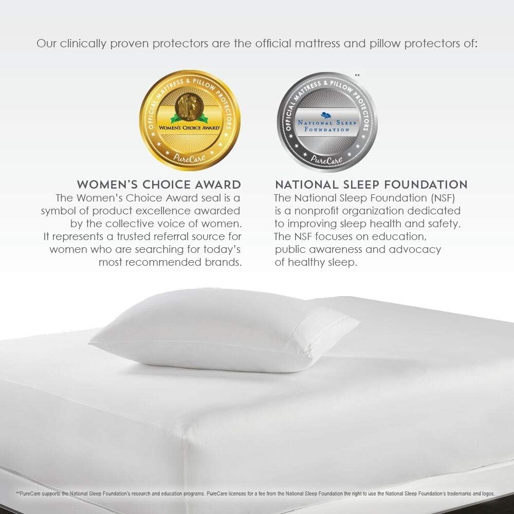 eCare Tencel 5-Sided Mattr Protector Protects Ast allerns &