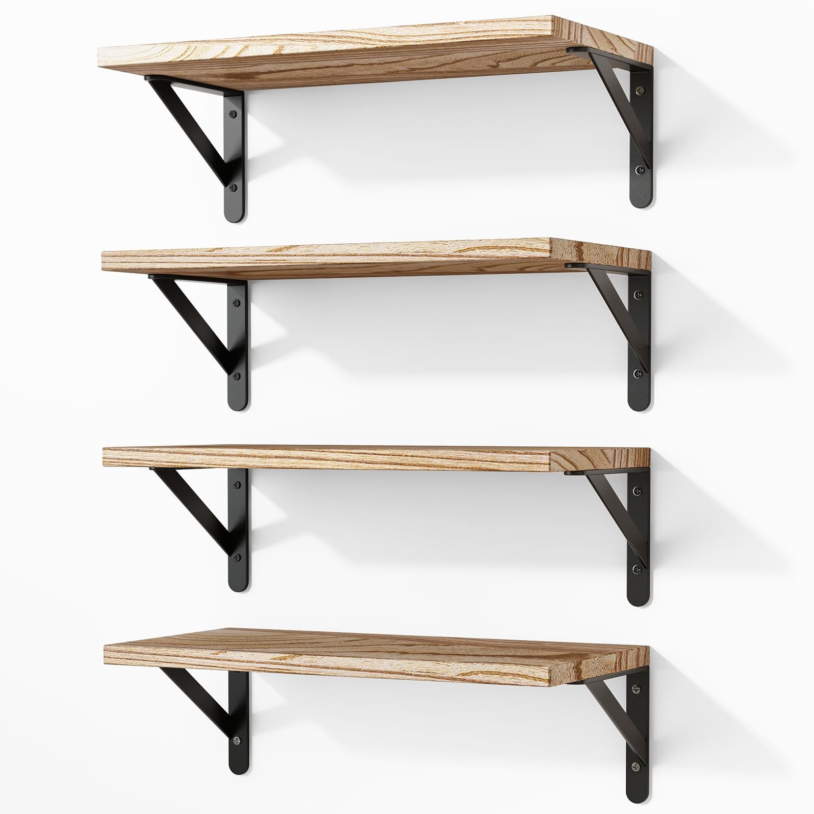 Fixwal 16.5 inches (W) x 6.1 (L) x 0.6 (H), Rustic Brown