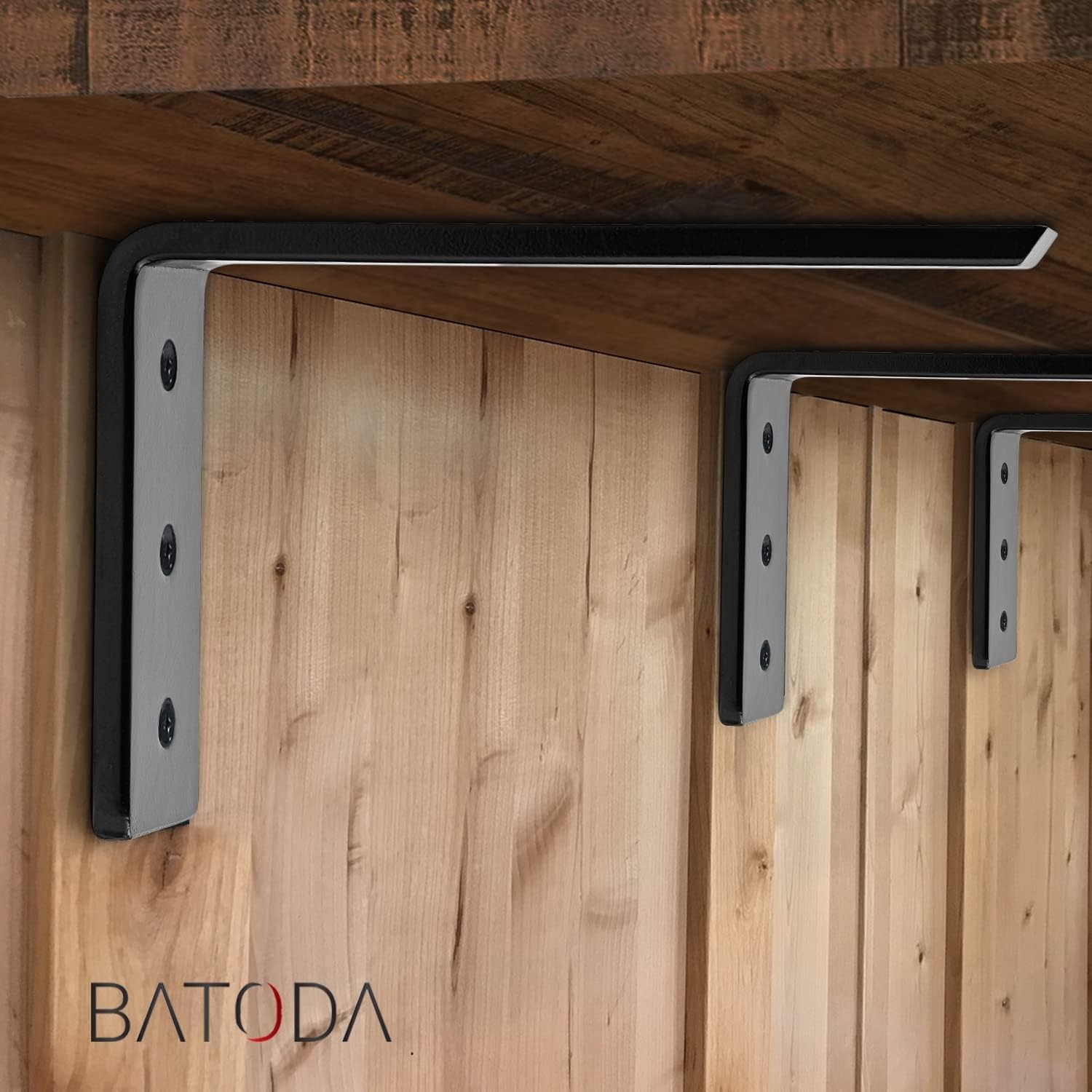 Countertop Support Brackets 8″ Heavy Duty Steel – Supports 300 Lbs/pair – Ideal
