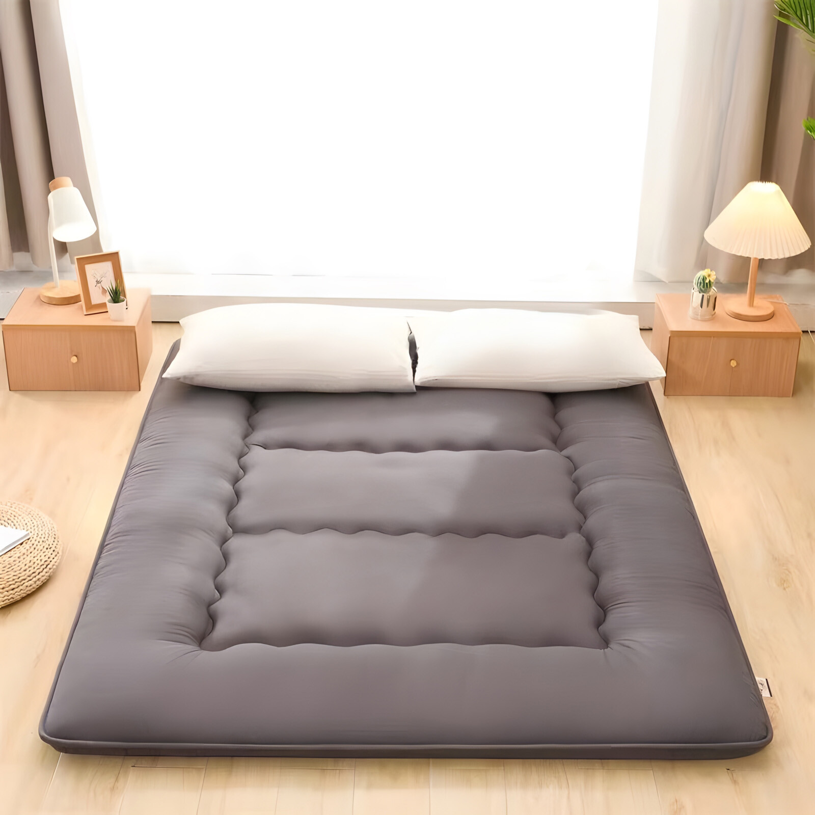 Japanese Floor Mattress Foldable Futon Mattress Sleeping Tatami Mat Camping Pad