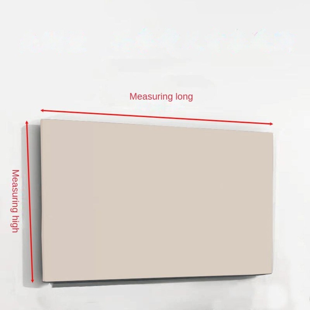 2pcs Indoor TV Screen Dust Proof Cover Protection Monitor Slipcover 43 55in