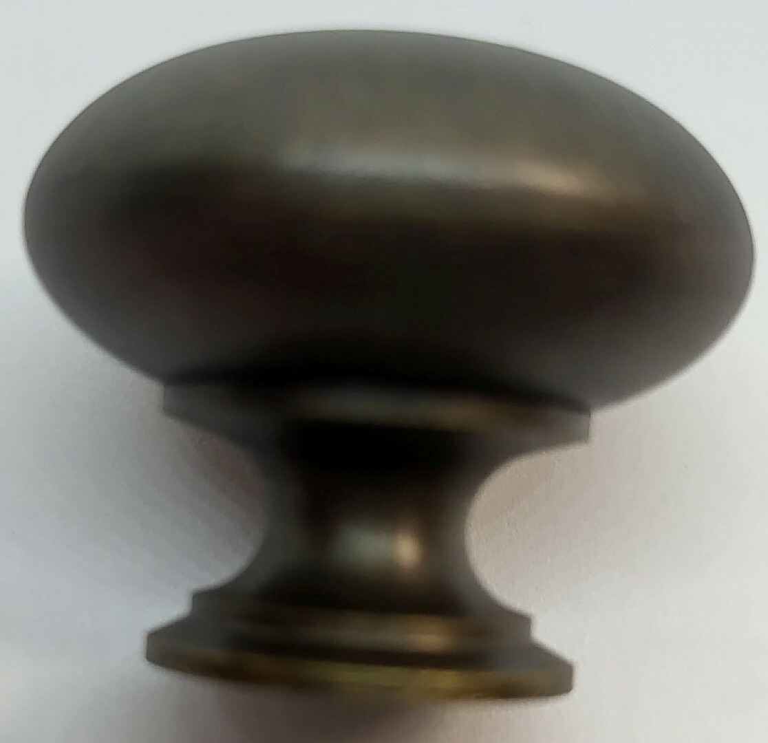1″ 1-1/4″ 1-1/2″ Solid Brass Spun turned knob desk small cabinet pull handle new