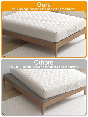 Metal-Frame-Bunkie-Board-Queen-Size (60″X80″) for Under-Mattress-Support – Heavy