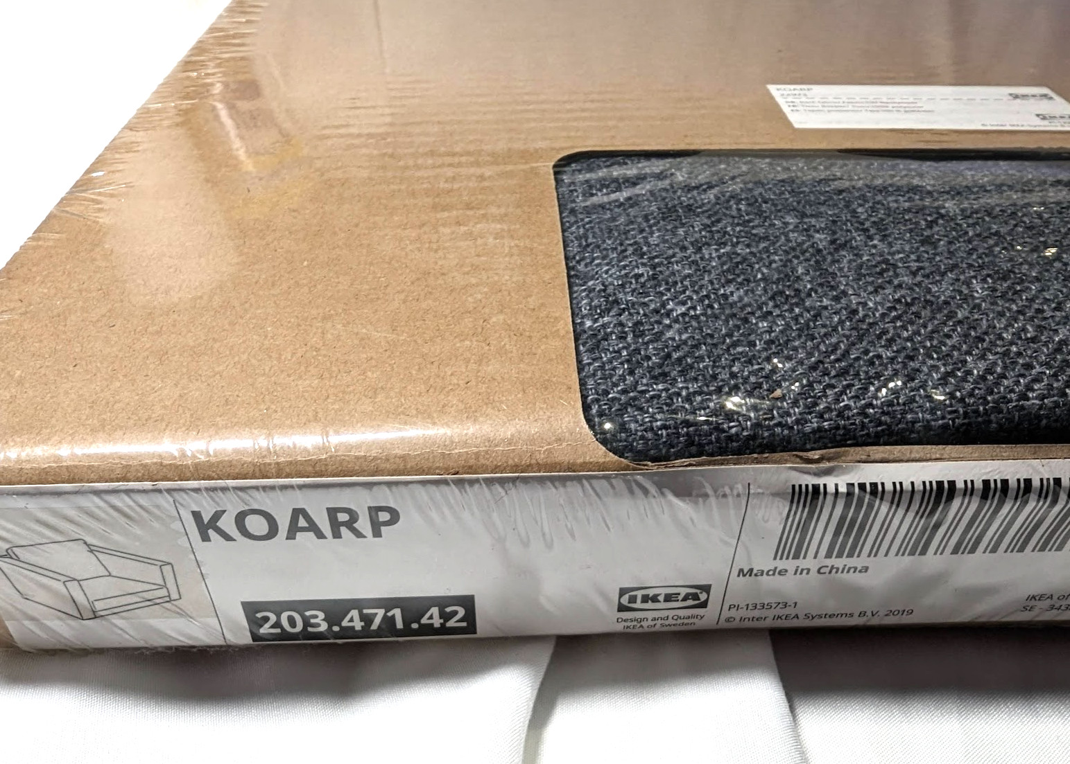 Ikea KOARP Armchair / Chair Cover Slipcover GUNNARED MEDIUM GRAY New in Box!