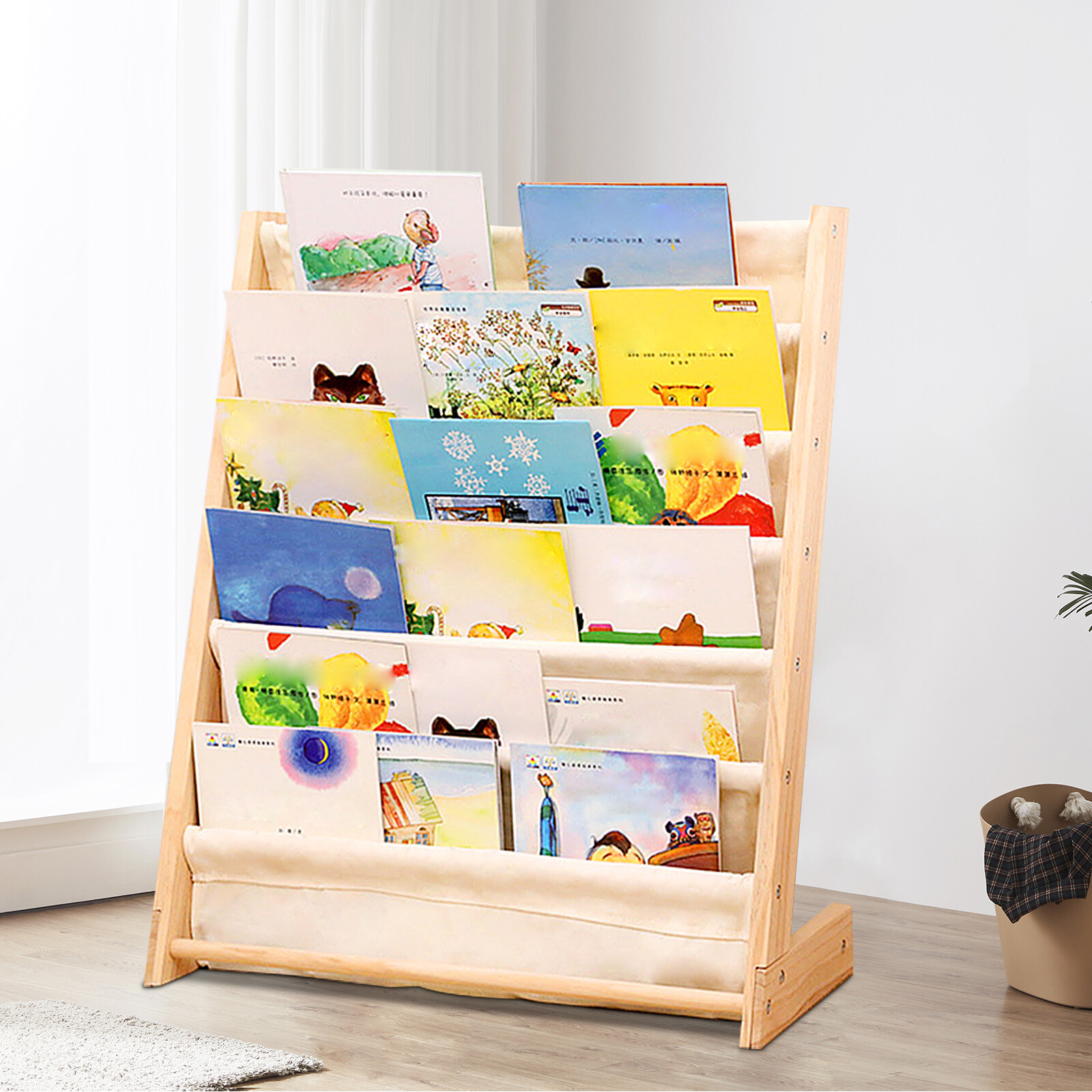 Children Kids Book Shelf Storage Rack Organizer Bookcase Bookshelf Display Holde