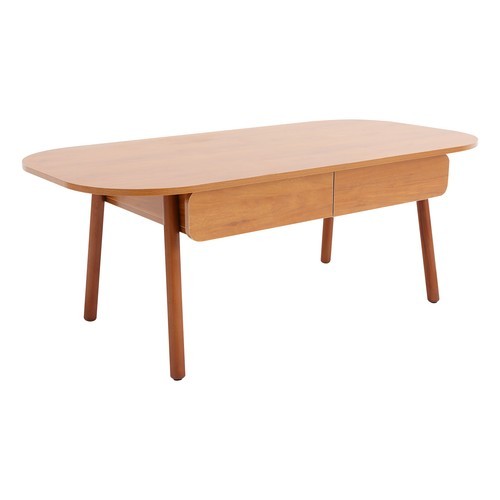 Max 220lbs Coffee Table W/Storage for Living Room Modern Coffee Table W/Drawer