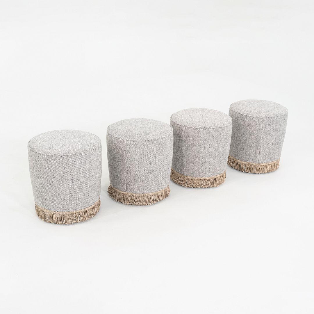 2024 GUBI Pouffe Hallingdal 65, Kvadrat Upholstery Made in Denmark 4x Available