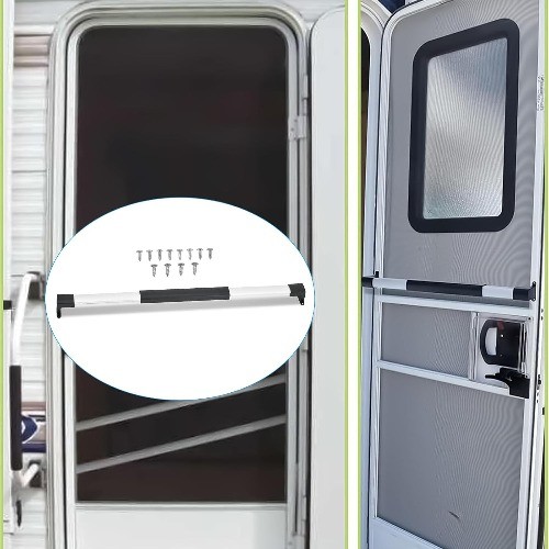 RV Screen Door Cross Bar Handle for Motorhome Camper Trailer, Adjustable from 21