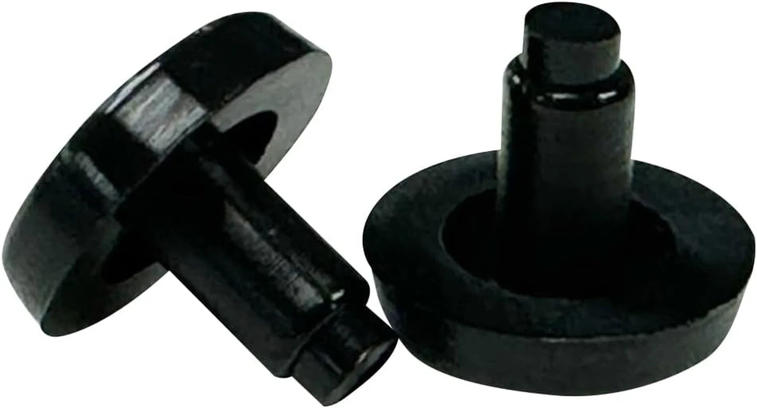 3/4 Inches Nylon Stem Bumper, Glides, Floor Protectors for Patio Swivel Chairs,