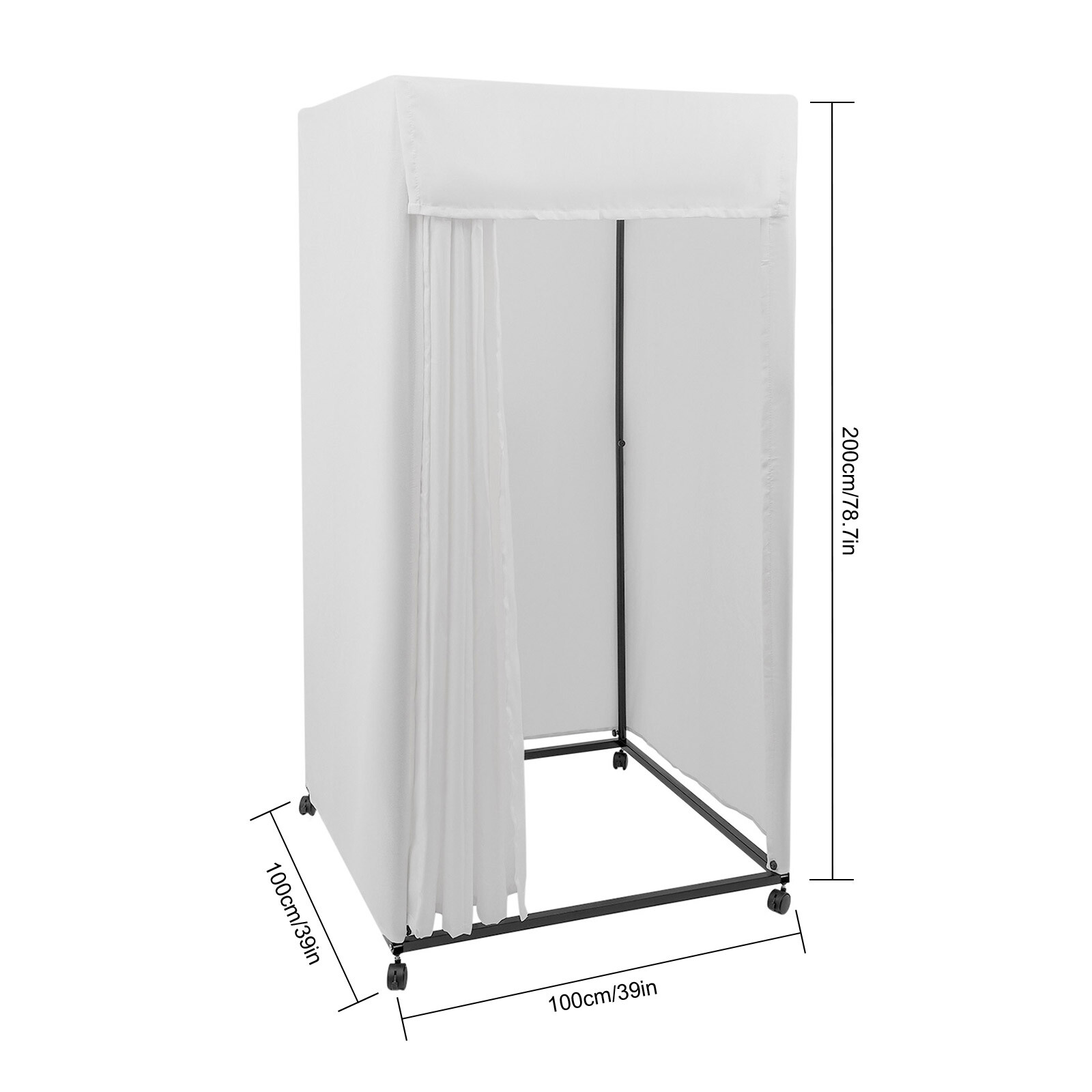 NEW Fitting Room Portable Dressing Room Movable Fitting Room For Outdoor 1*1*2m