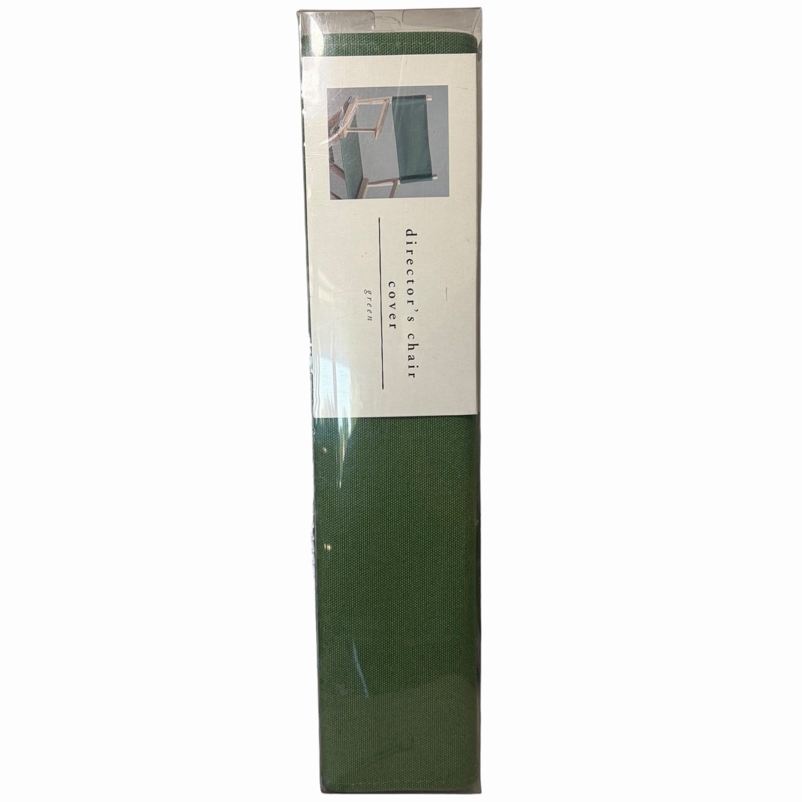 Pier 1 Imports Director’s Chair Cover Dark Green 100% Cotton FAST USA SHIP