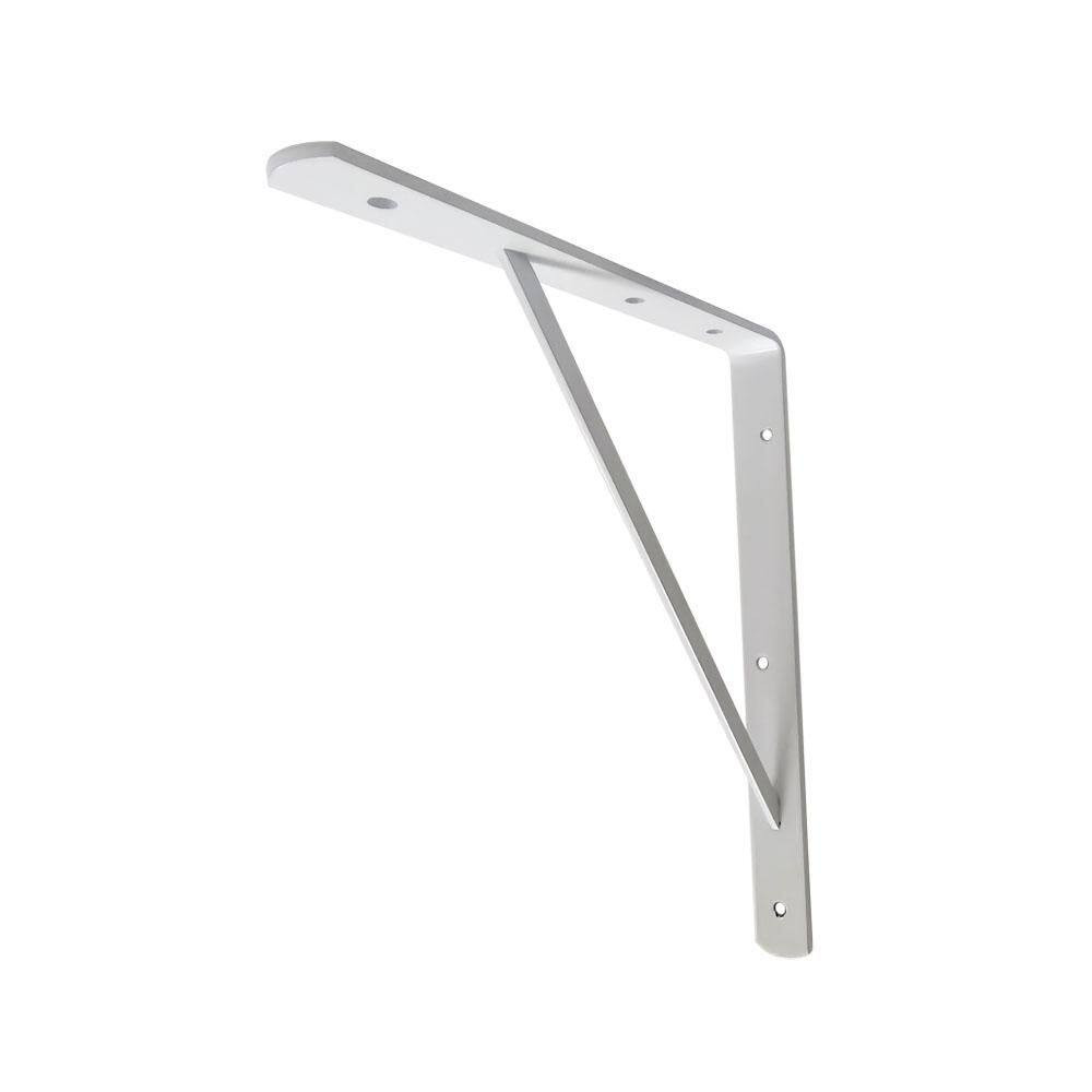 20 In. X 13 In. White Steel Hvy Dty Shelf Bracket