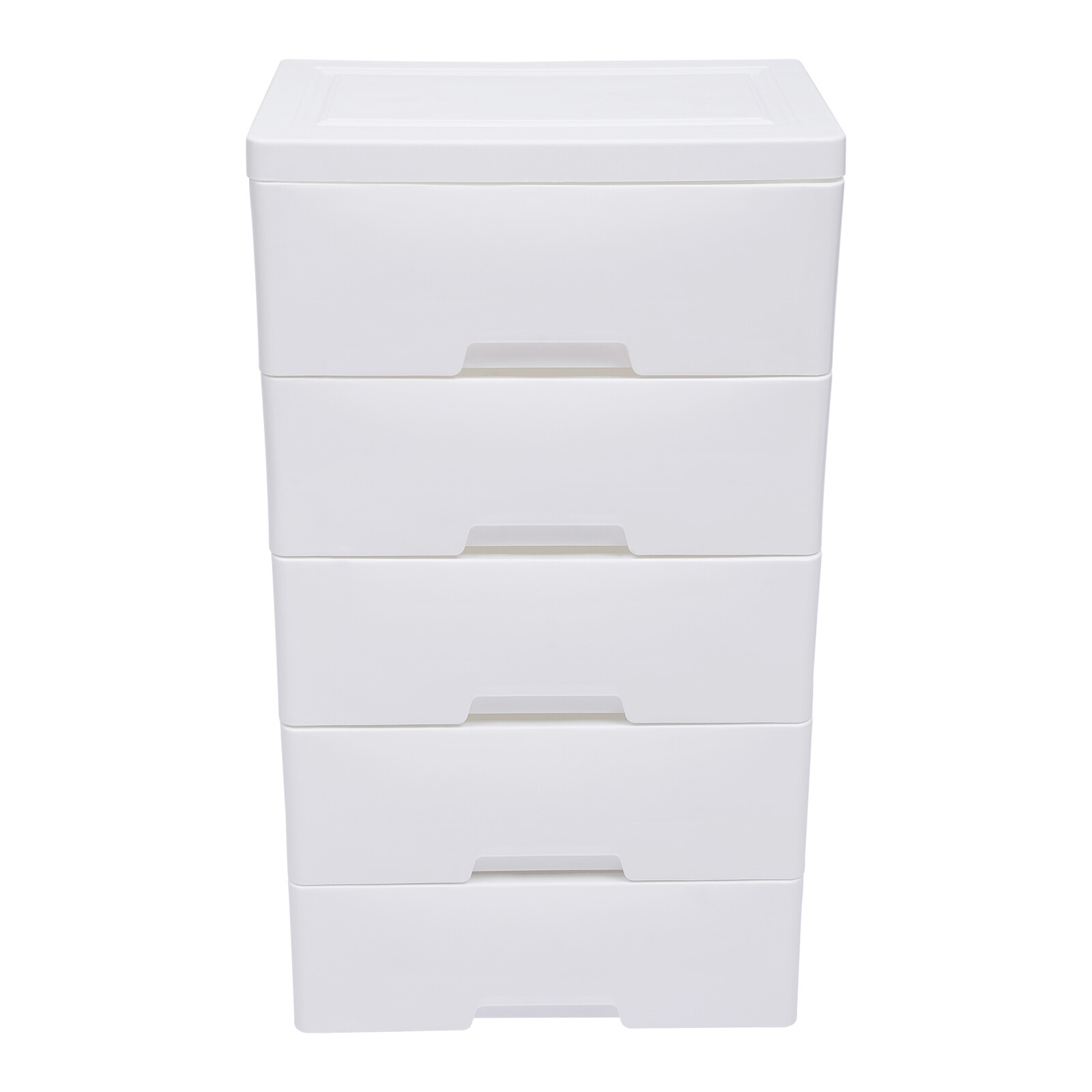 5 Drawers Plastic Storage Cabinet Detachable Drawer Tower Case Clothes Organizer