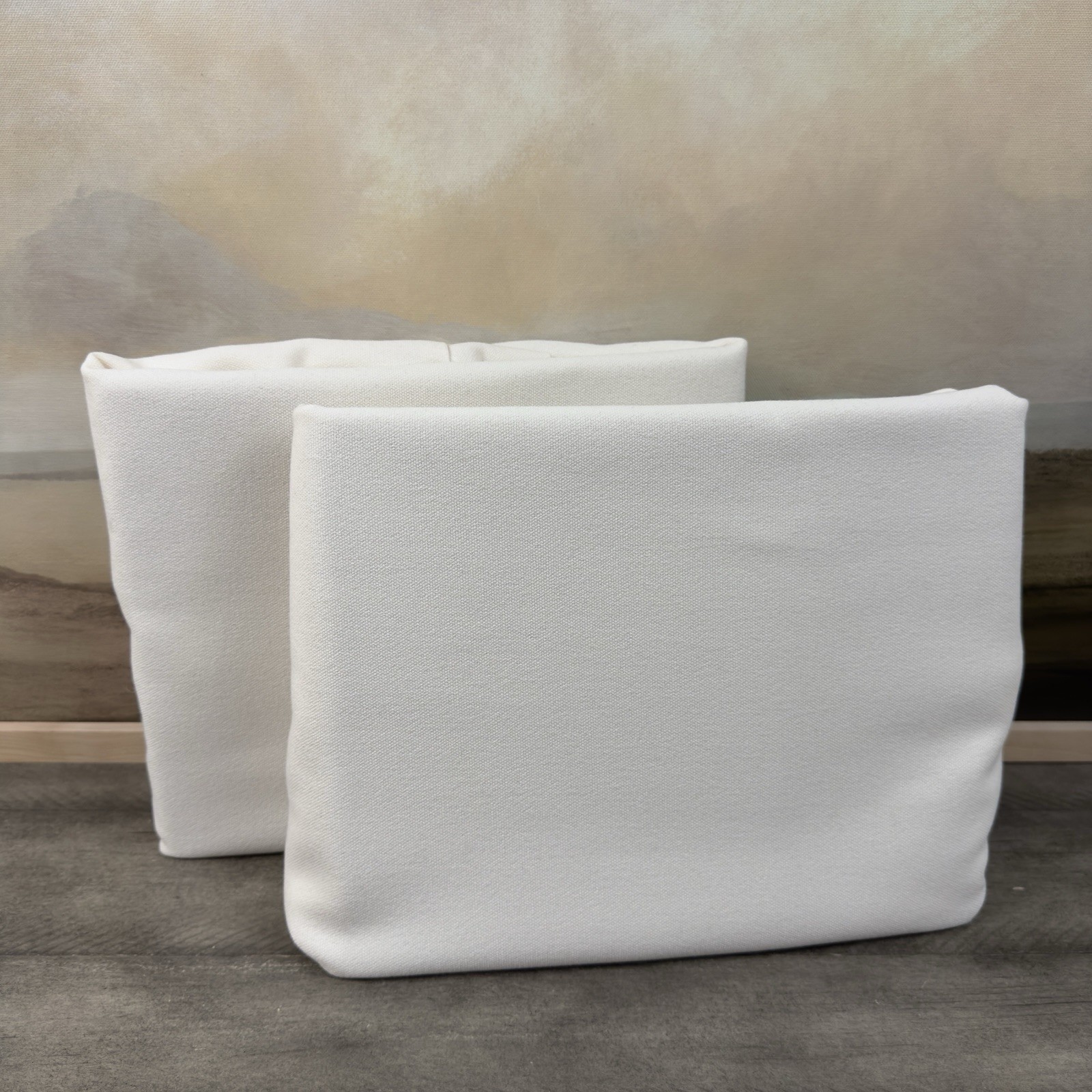 Pottery Barn Outdoor Cushion Covers Ivory 2-piece Set Summer Spring Read