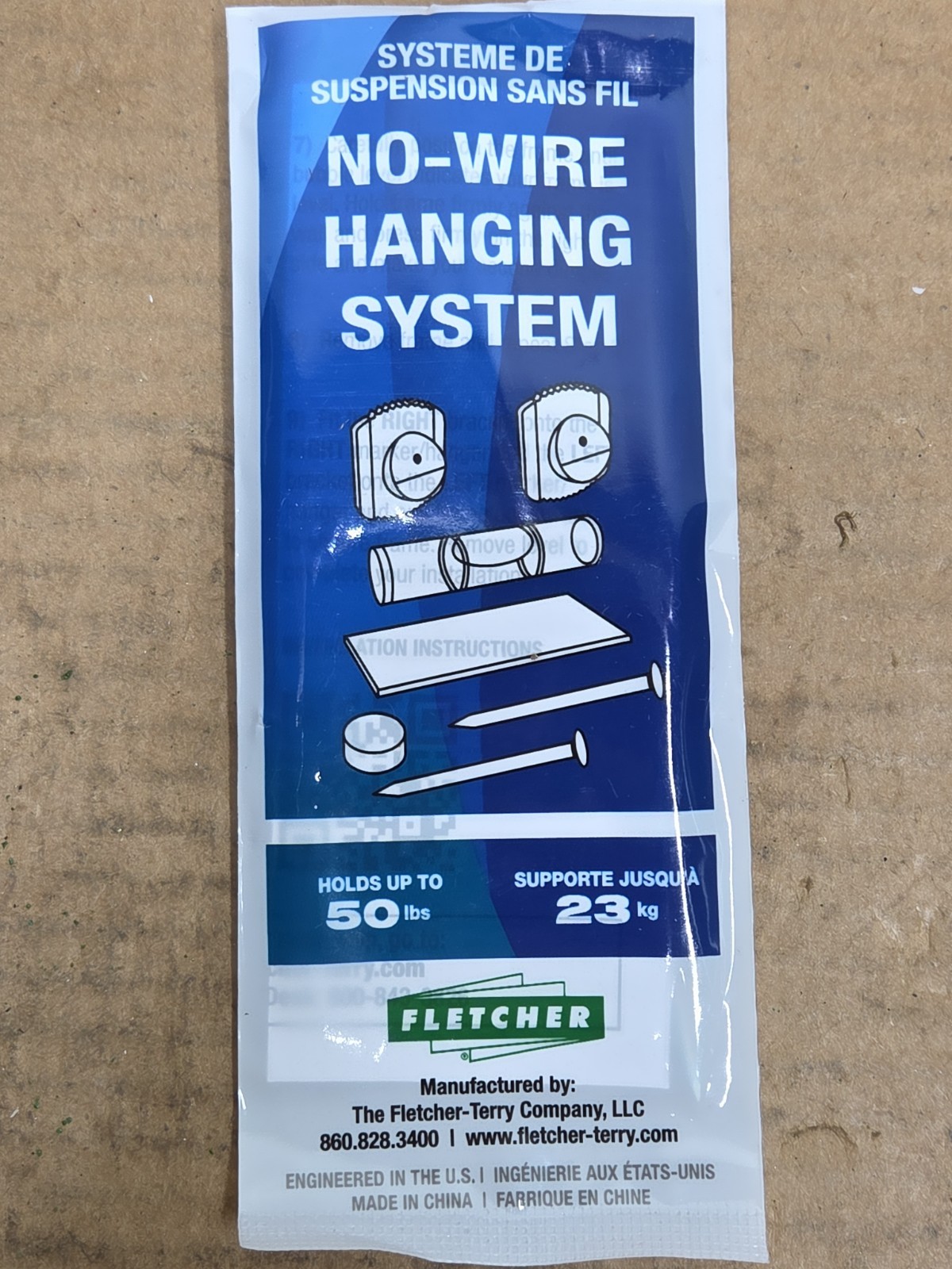 Qty: 50 Fletcher No Wire Hanging System Suspension Tools WALL SIDE ONLY