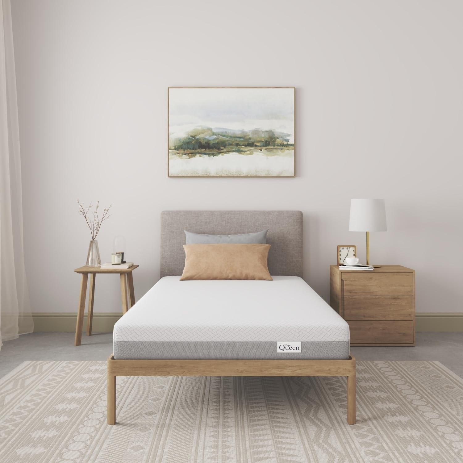 6 Inch Twin Memory Foam Mattress, Medium Feel, CertiPUR-US Certified, Bed in …