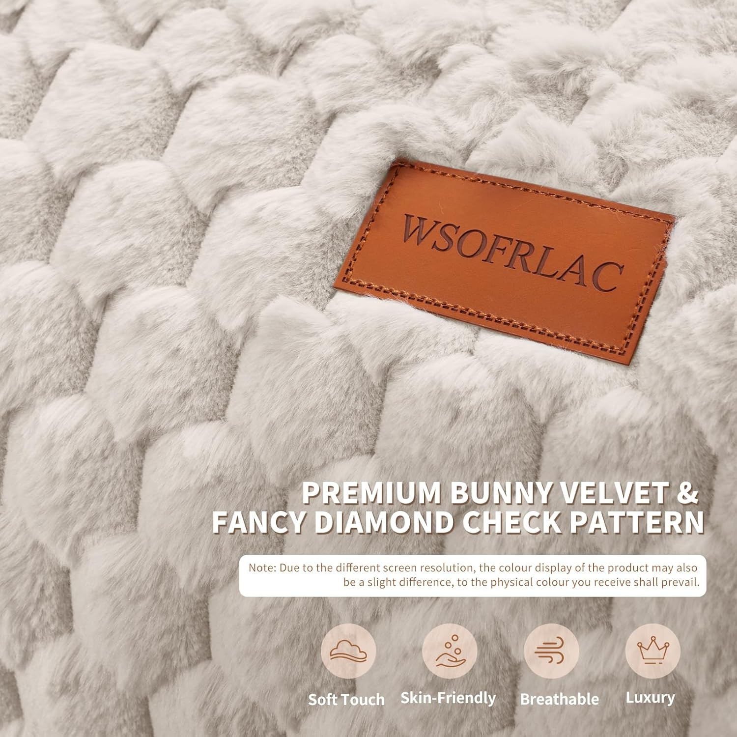 Giant Faux Fur Bean Bag Chair with Ottoman – Comfy Lounge Sofa for All Ages