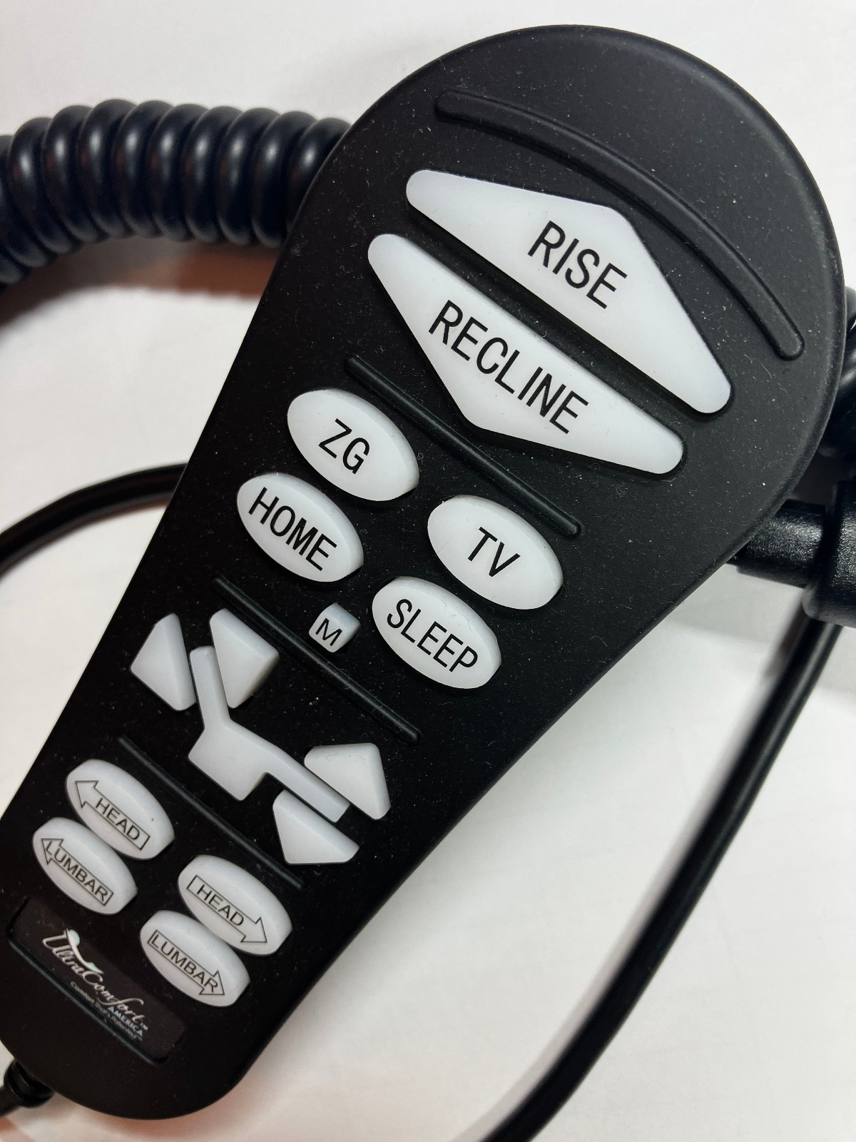 BRAND NEW! Ultra Comfort Recliner Remote with Head and Lumbar AutoDrive 4 Zone