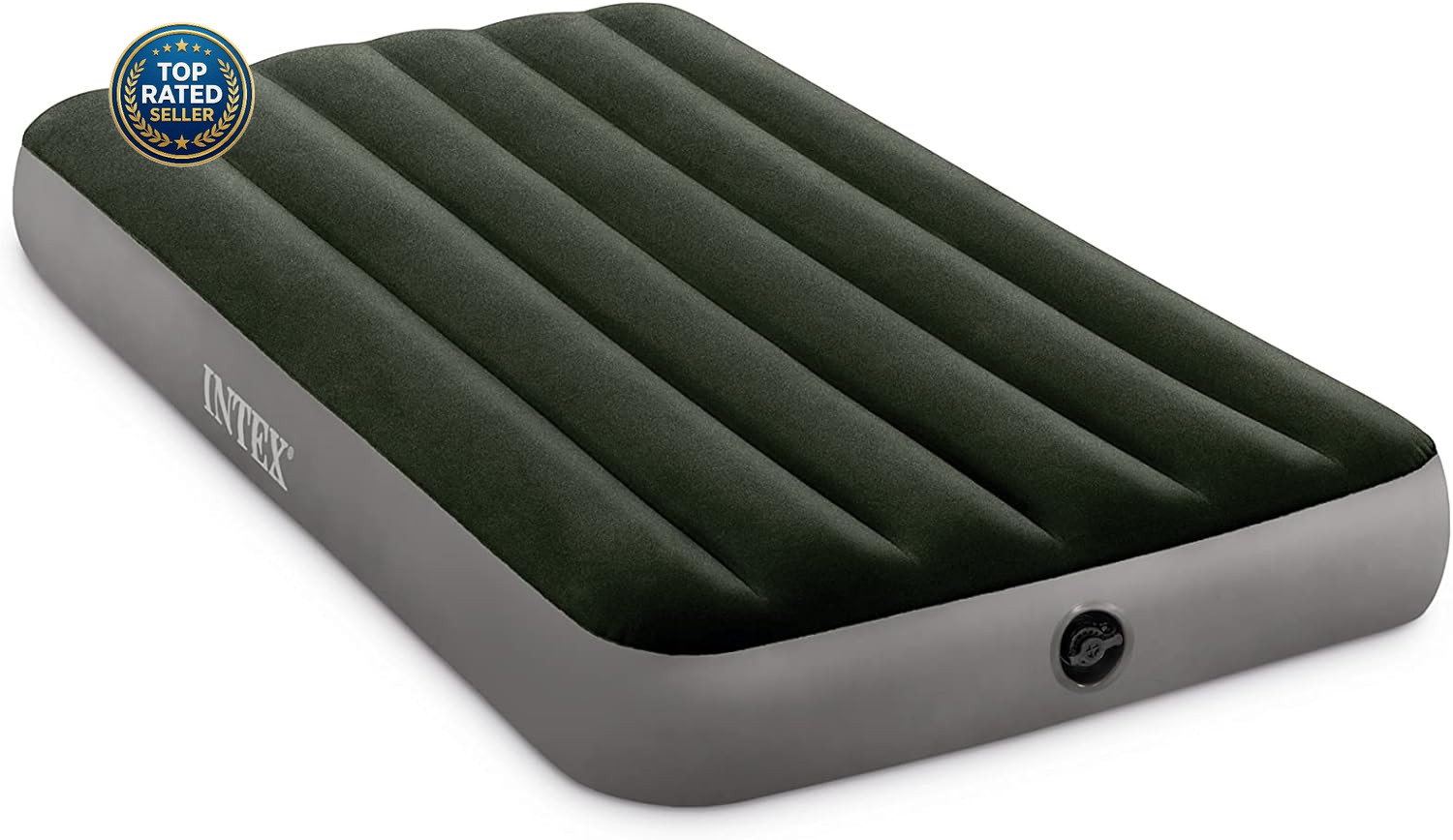 Intex 64107E Dura-Beam Standard Prestige Air Mattress: Fiber-Tech – Twin Size –