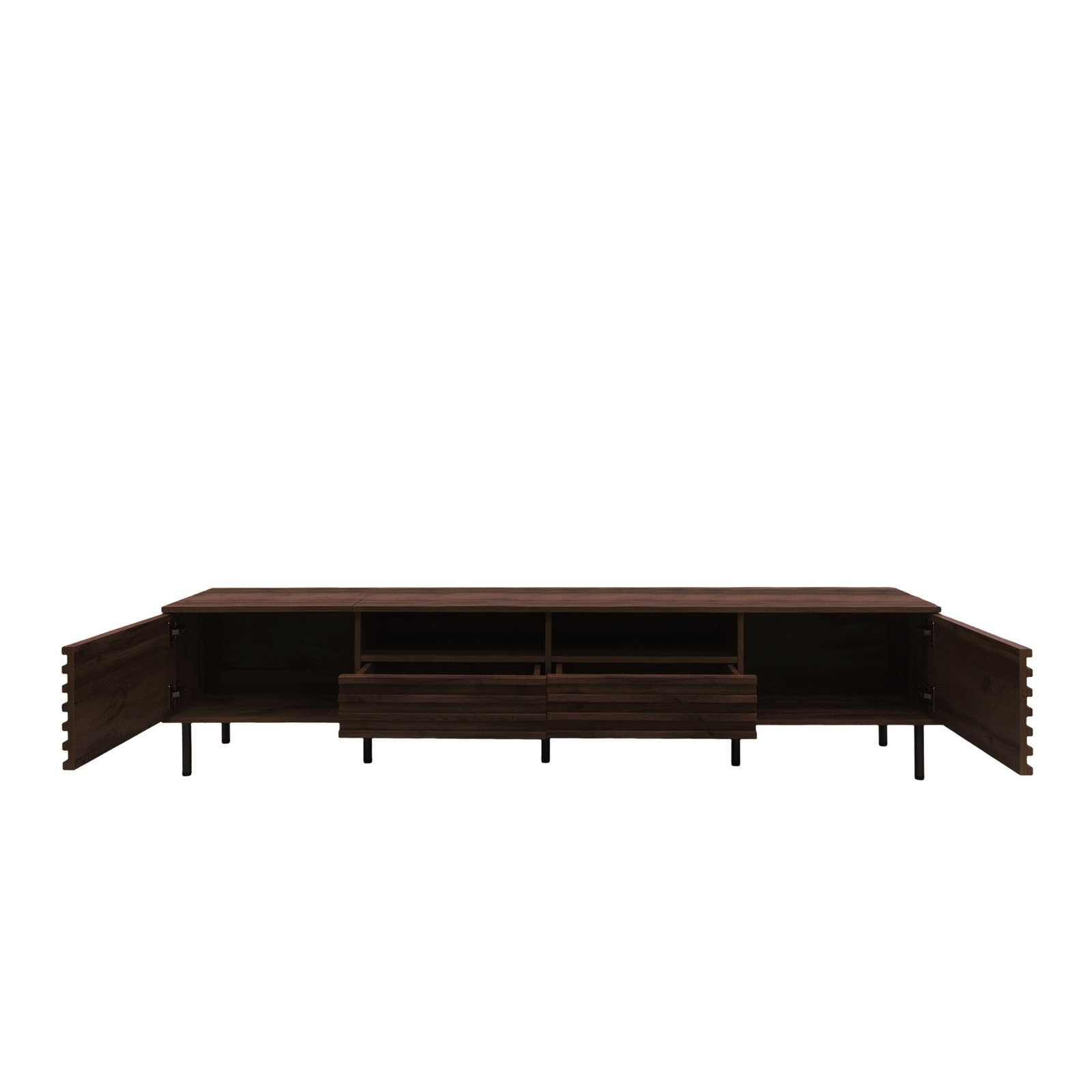 78″ Modern TV Stand for TVs up to 85″, Entertainment Center with Storage