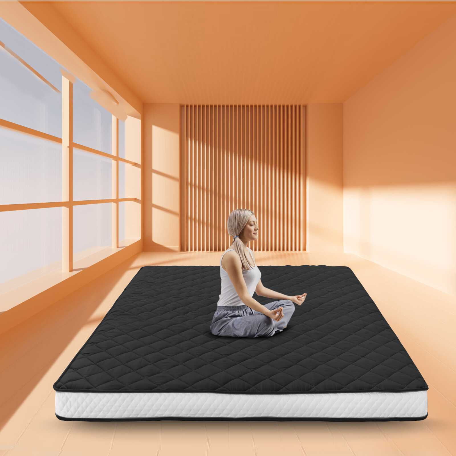 80×39/54/60/inch Floor Mattress Japanese Thicken Futon Bed Lounge Camping Pad