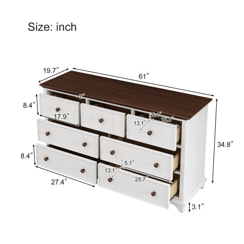 Solid Wood Bedroom Sets Captain Bed with Trundle & 3 Drawers Bookcase Headboard