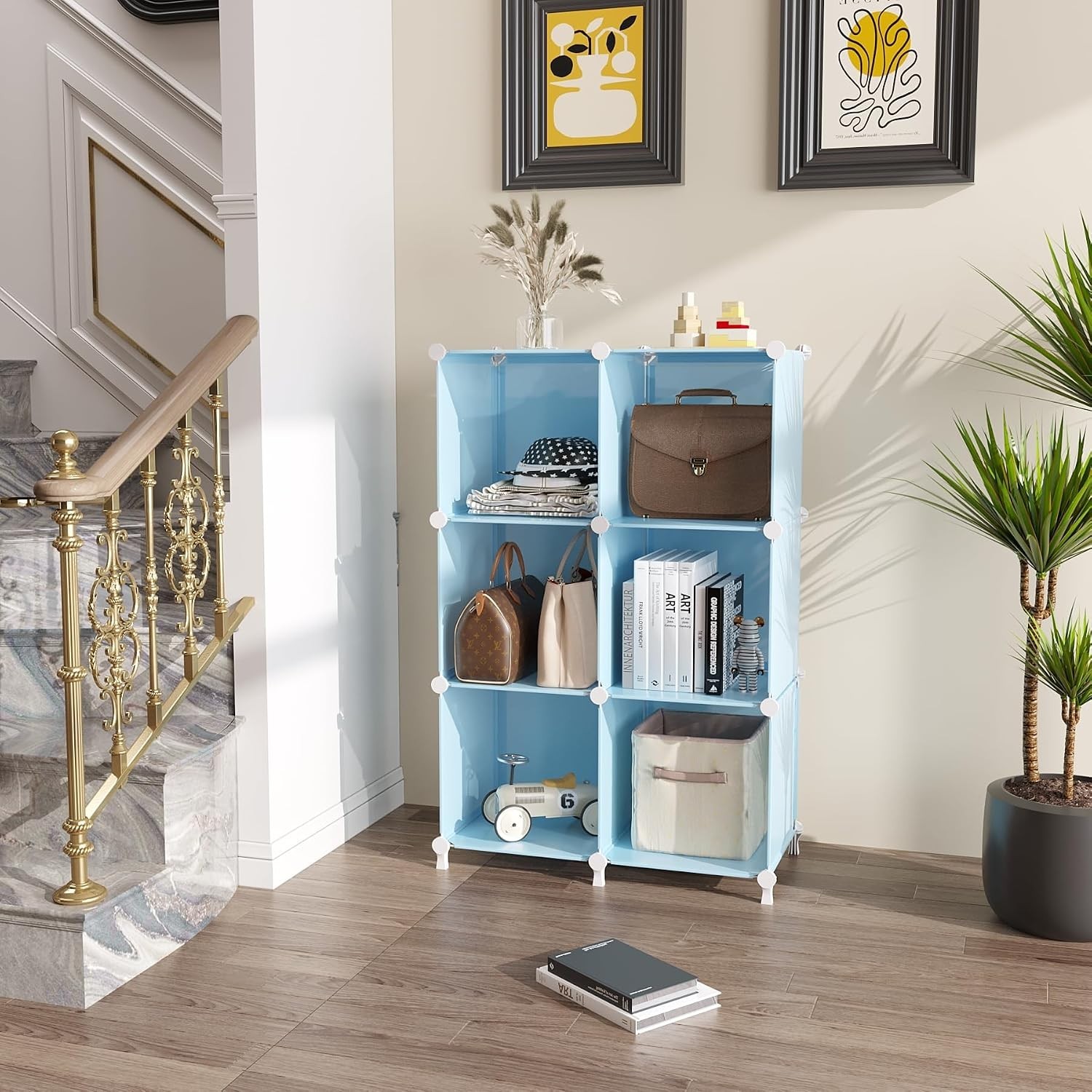 Multifunctional 6-Cube Storage Organizer – Lightweight and Adjustable Design