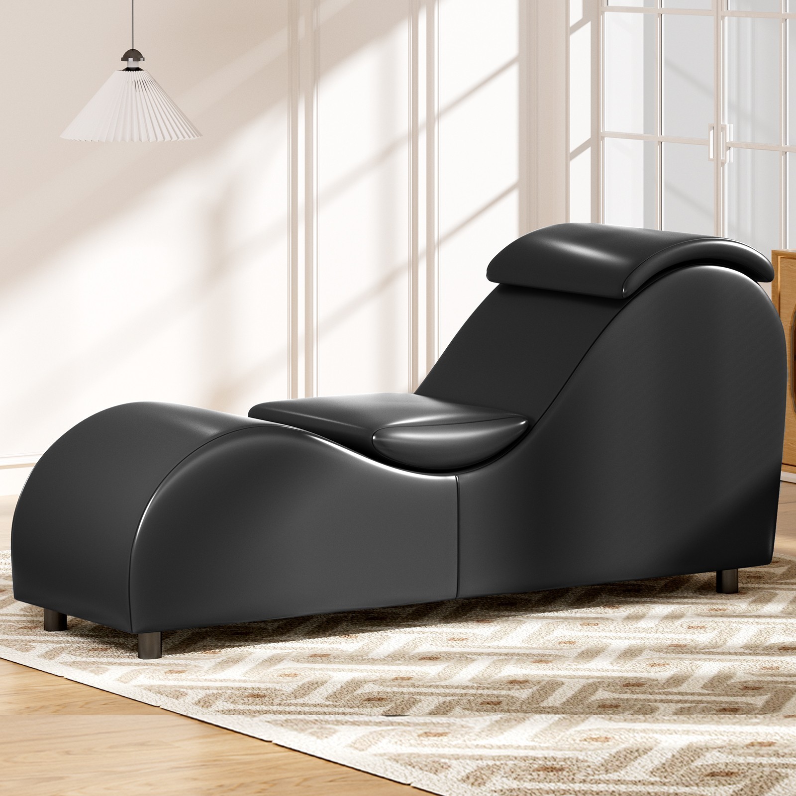 Zafly Curved Sofa Sex Chair Yoga Recliner Ergonomic Yoga Sofa Yoga Chair Lounge