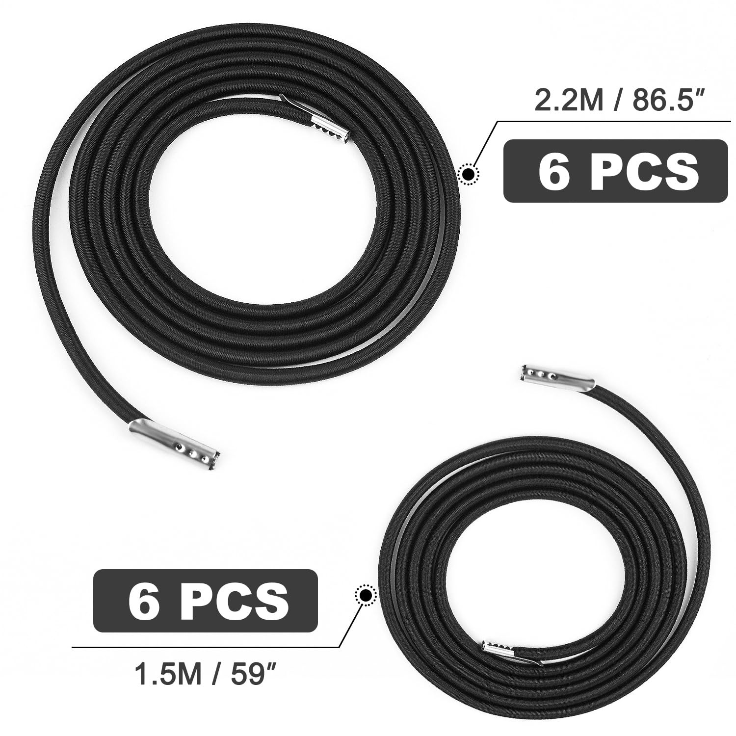 12 Cords Zero Chair Cord, Antigravity Chair ,Universal Repair Cord Kit for Re…