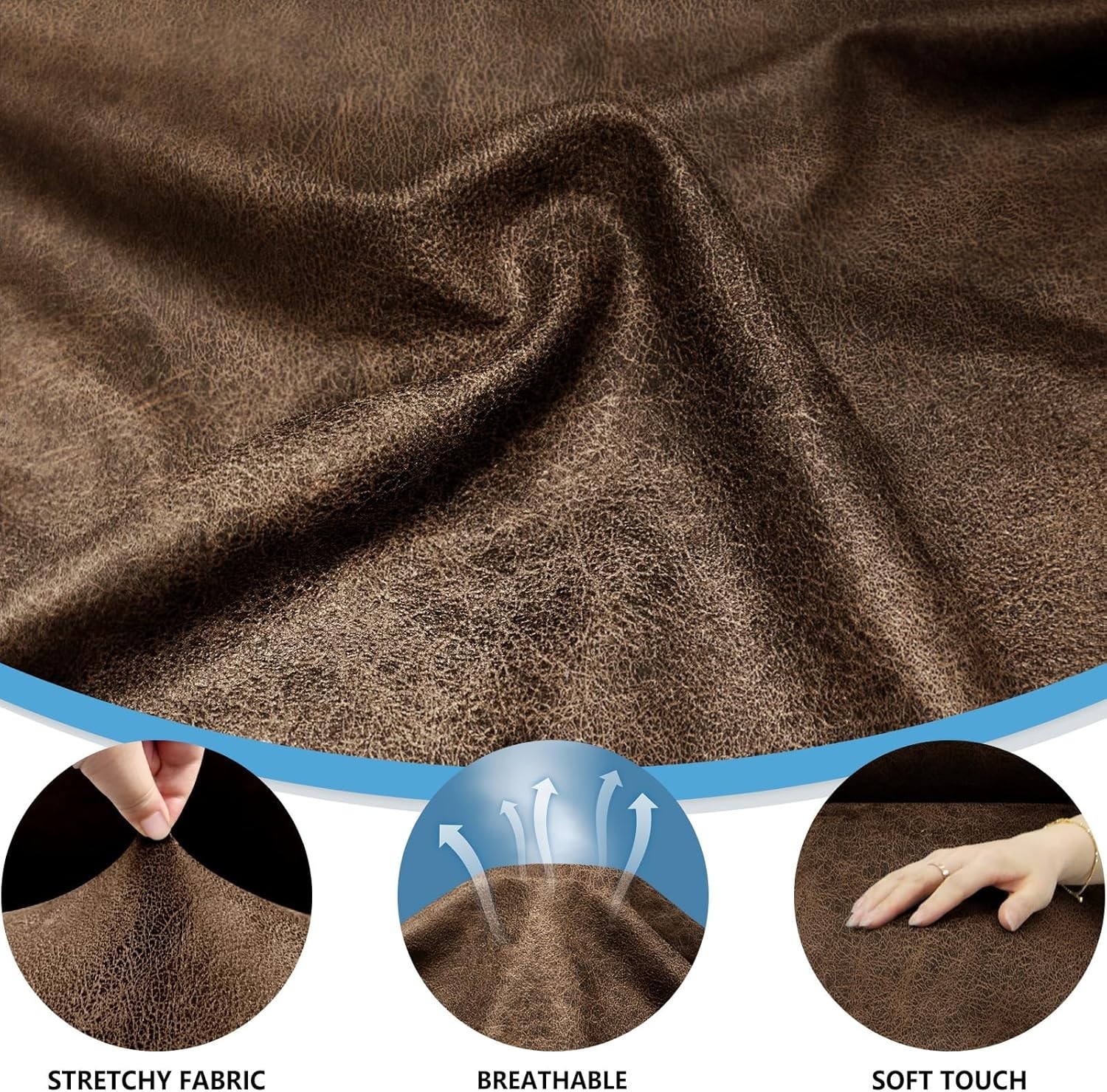 Breathable 3-Piece T Cushion Loveseat Covers – Easy Care & Stylish Design