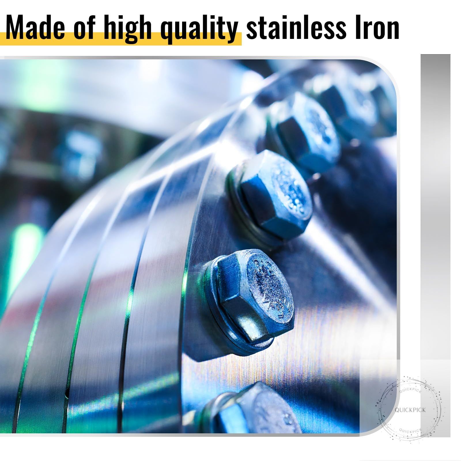 24 Pcs 304 Stainless Steel Strips Metal Shim Stock Assortment 1″ Width x 12″ Len