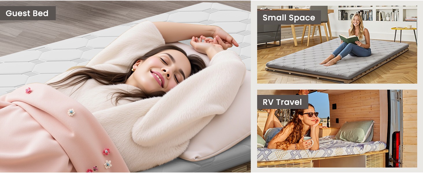 Bed Plate, Guest Tatami Bed Frame,Japanese Tatami Mat, Foldable Wood Slatted