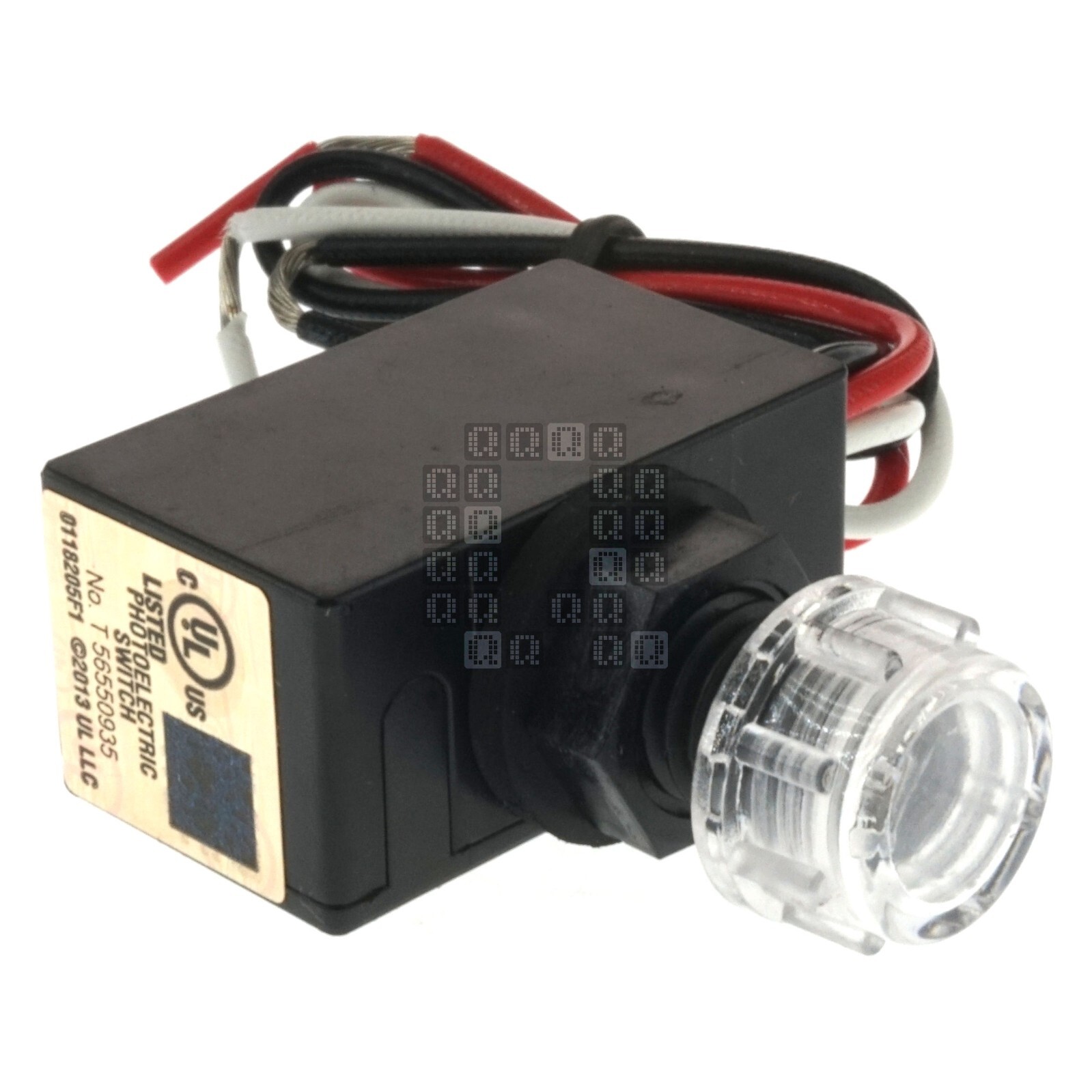 Westek 758M Post Eye Light Control, 120VAC 480W, Black, 7/16″ Hole