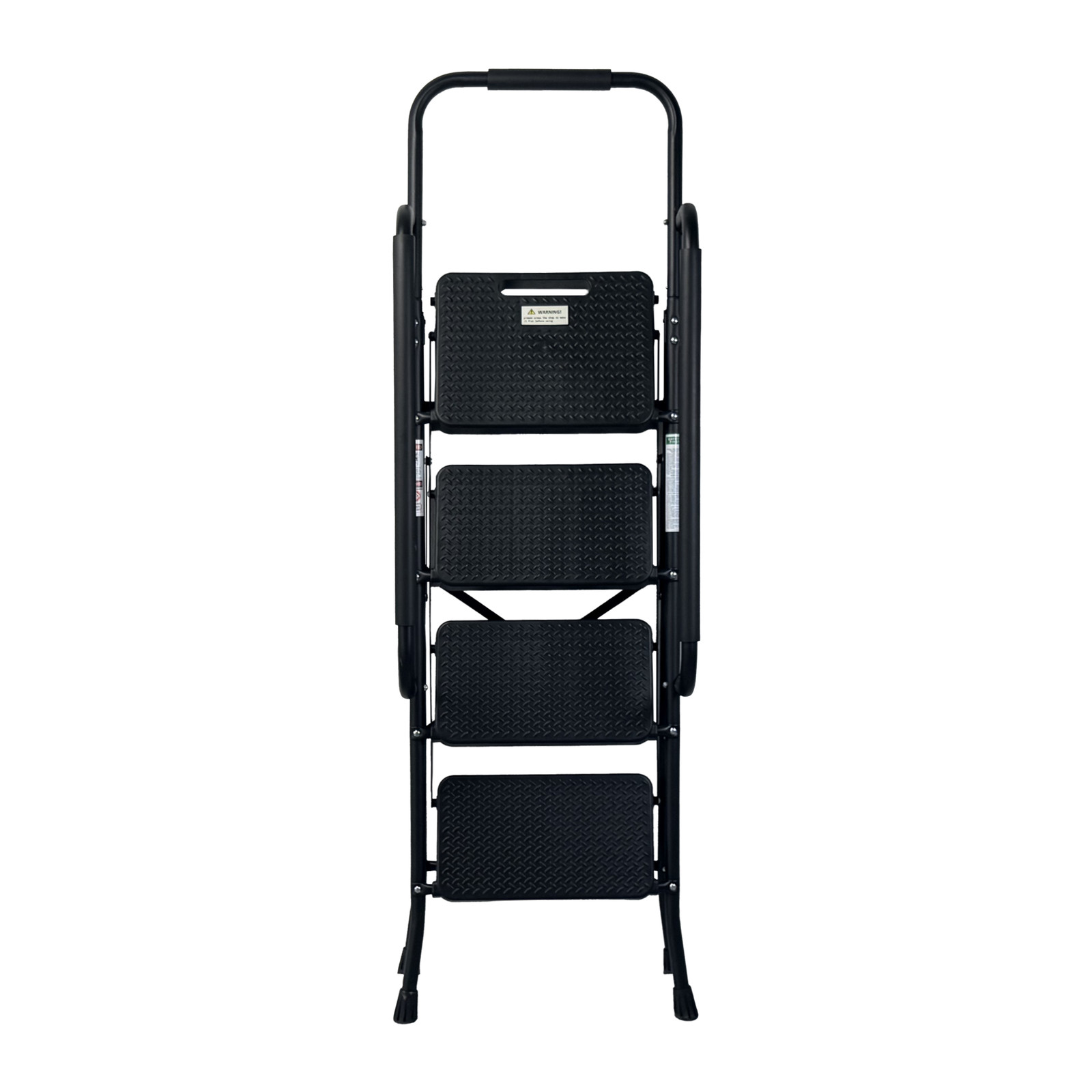 Compact Folding Step Stool with Non-Slip Steps