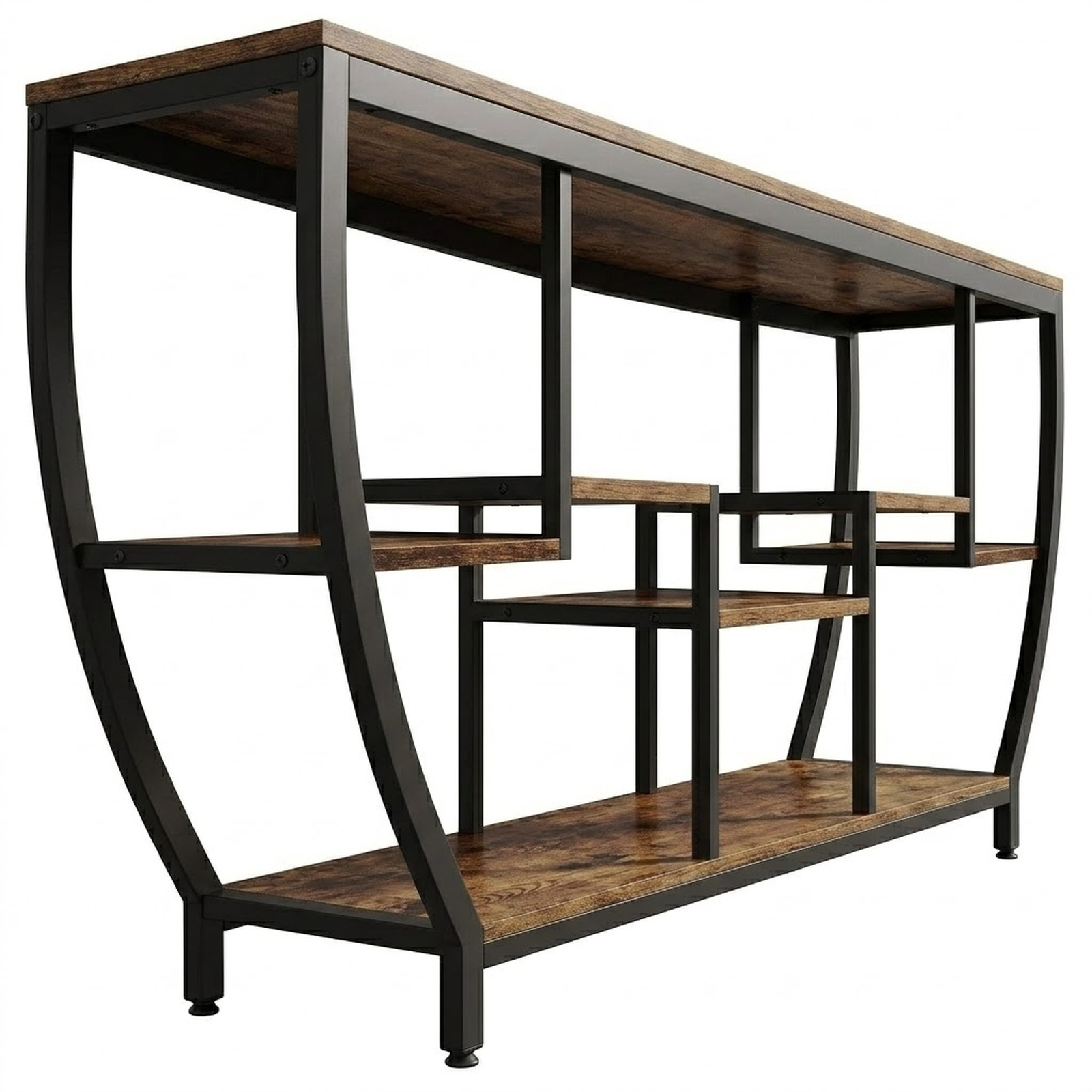 Modern TV Stand 75 80 Inch Entertainment Center Media Console Storage Shelf Home