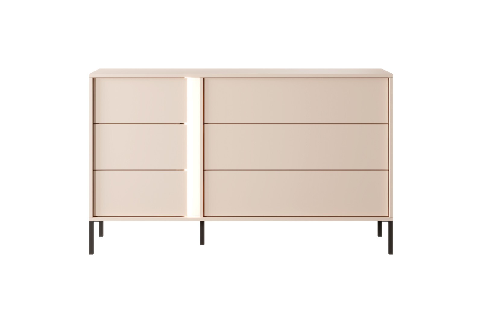 Bedroom Set DAST 3 Piece – Wardrobe Bed Chest of Drawers Modern