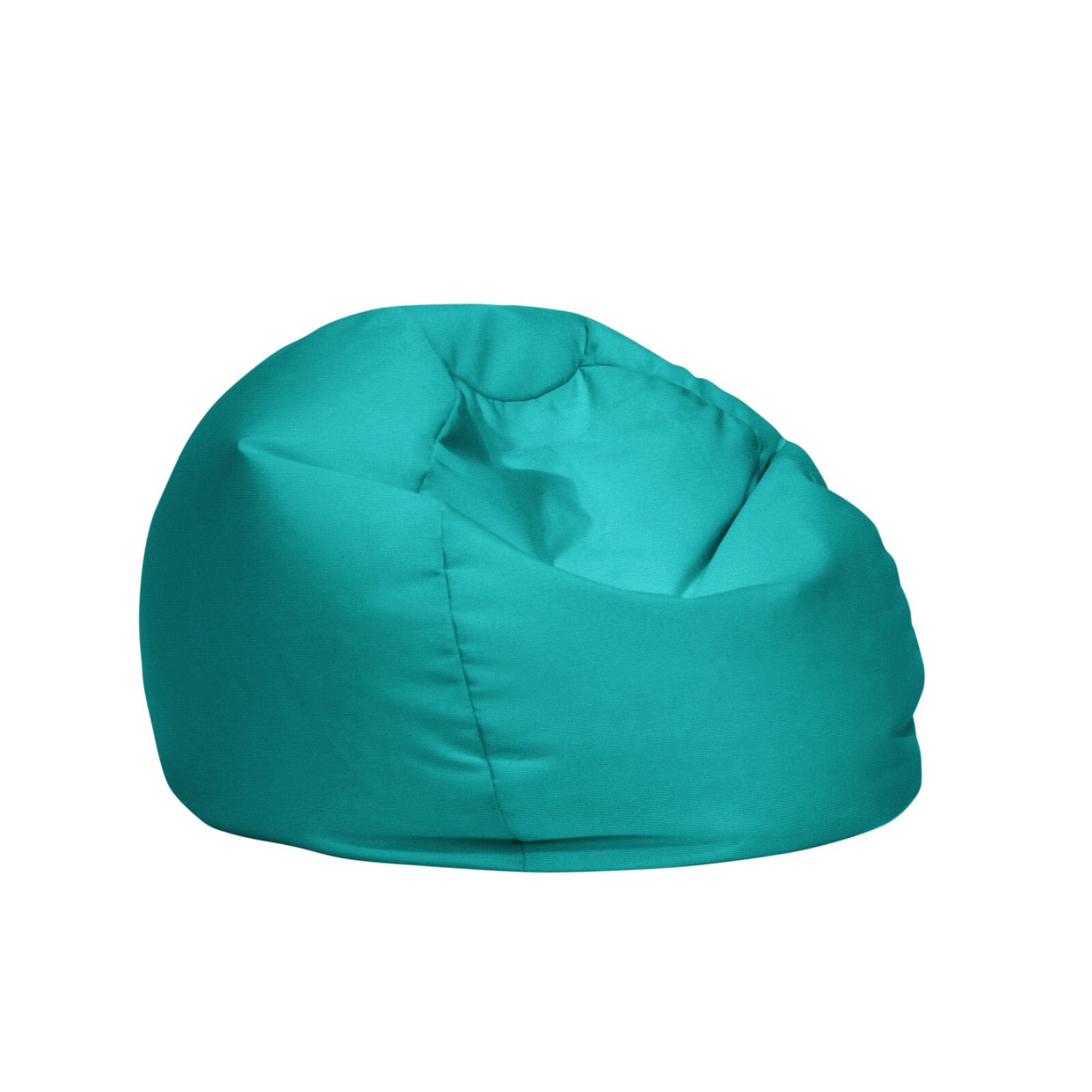 Sorra Home Indoor/Outdoor Teal Green Bean Bag Comfy Chair for All Ages