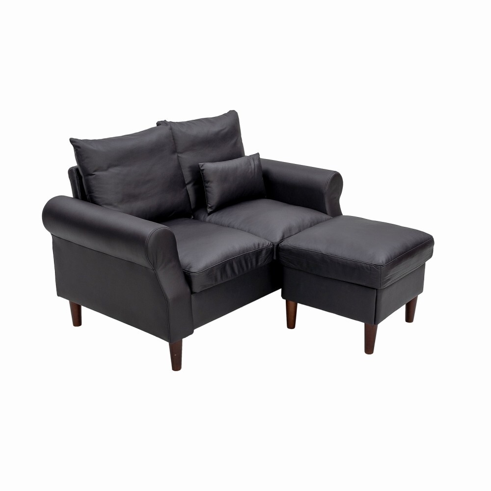 Reversible Sectional Couch Set 2 3 Seat L Shaped Modular Sleeper Sofa,Small Sofa