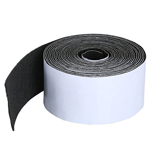 Pllieay 1 Pack Felt Tape in Self Adhesive, Polyester Felt Tape Furniture Felt St