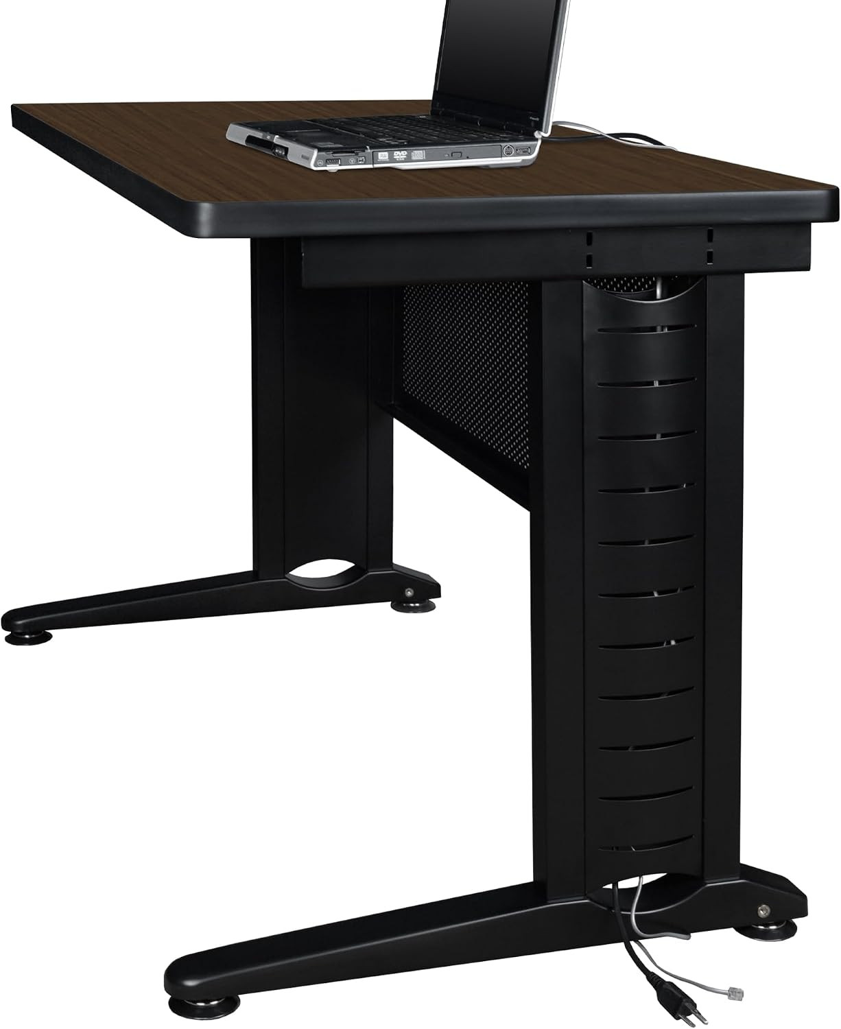 Fusion 72 X 78 In. L Shape Desk Shell- Neo Walnut