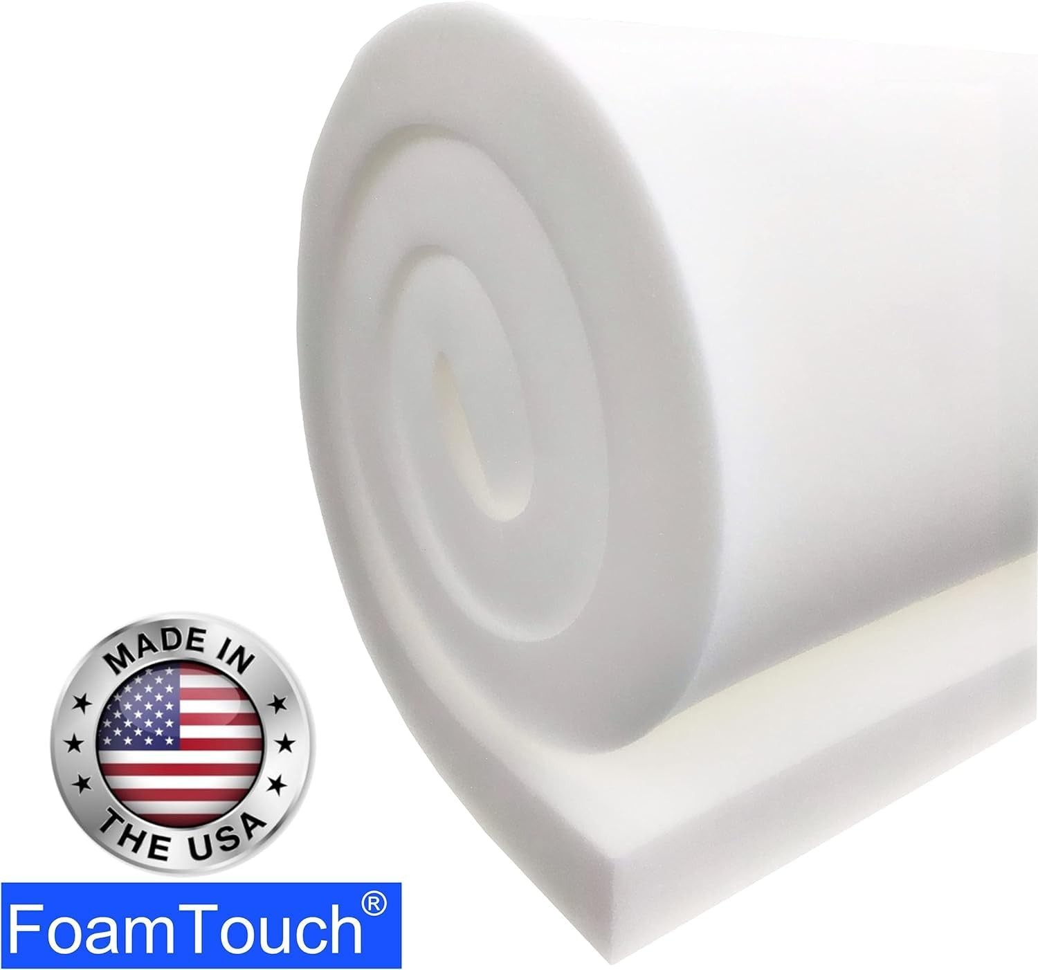 36″ Width x 72″ Length Camper/RV bunk Mattress with Gel Memory Foam -No Cover