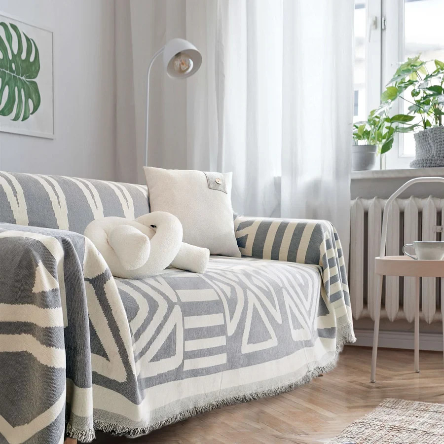 New Aztec Bohemian Couch Cover Sofa Covers, Washable Loveseat Covers